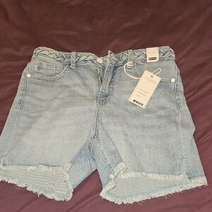 Judy Blue Braided Waist Shorts